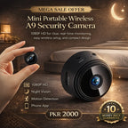 Mini Portable Wireless A9 Security Camera 1080P HD Rs.2,000