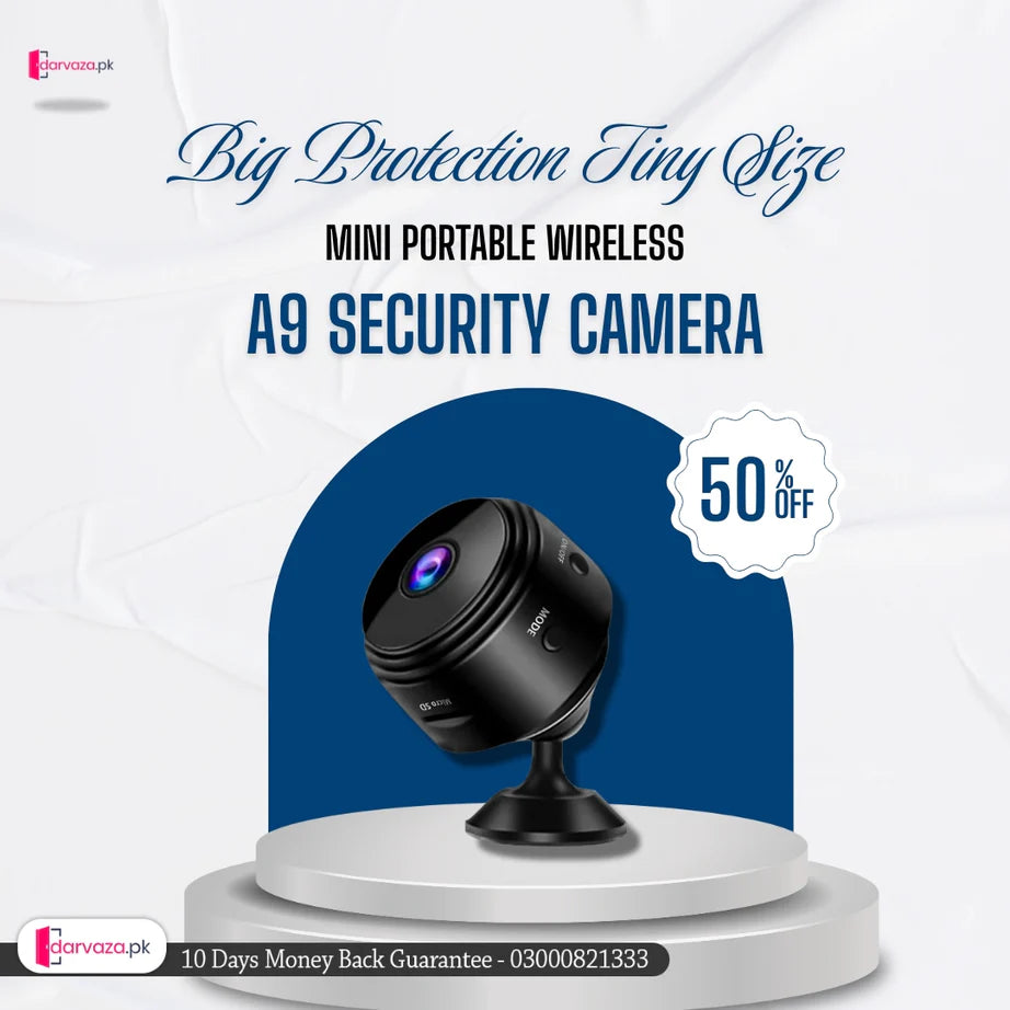 Mini Portable Wireless A9 Security Camera 1080P HD Rs.2,000