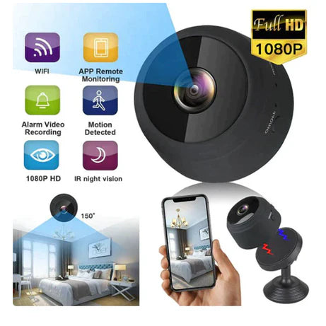 Mini Portable Wireless A9 Security Camera 1080P HD Rs.2,000
